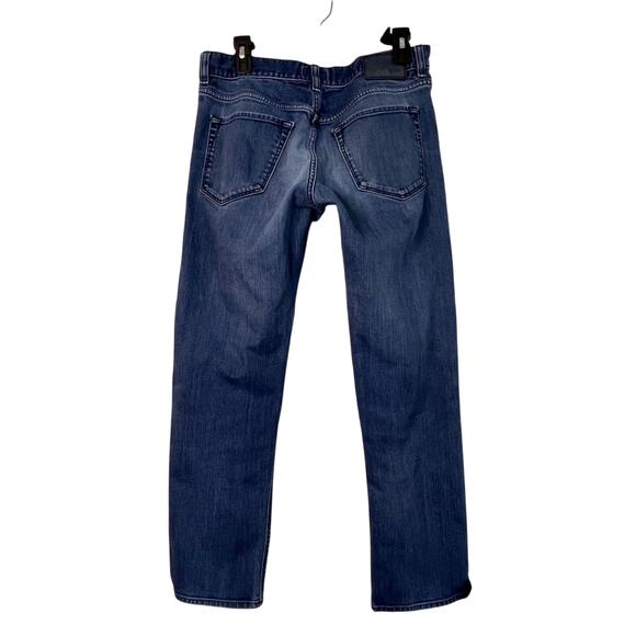 Hugo Boss Maine Straight Leg Stretch Dark Wash Blue Jeans 33"W x 28"L Date Night - Picture 7 of 10